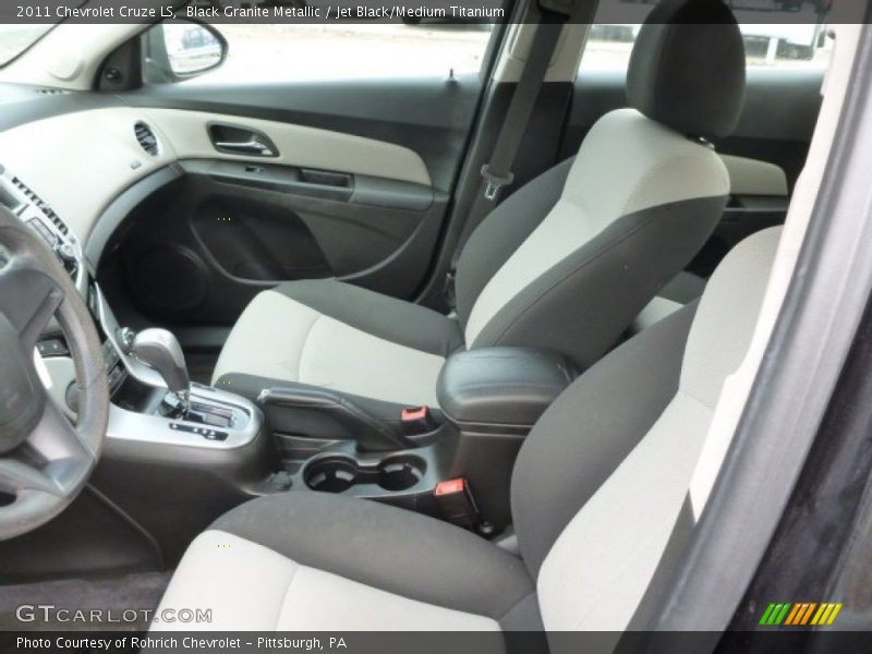 Black Granite Metallic / Jet Black/Medium Titanium 2011 Chevrolet Cruze LS