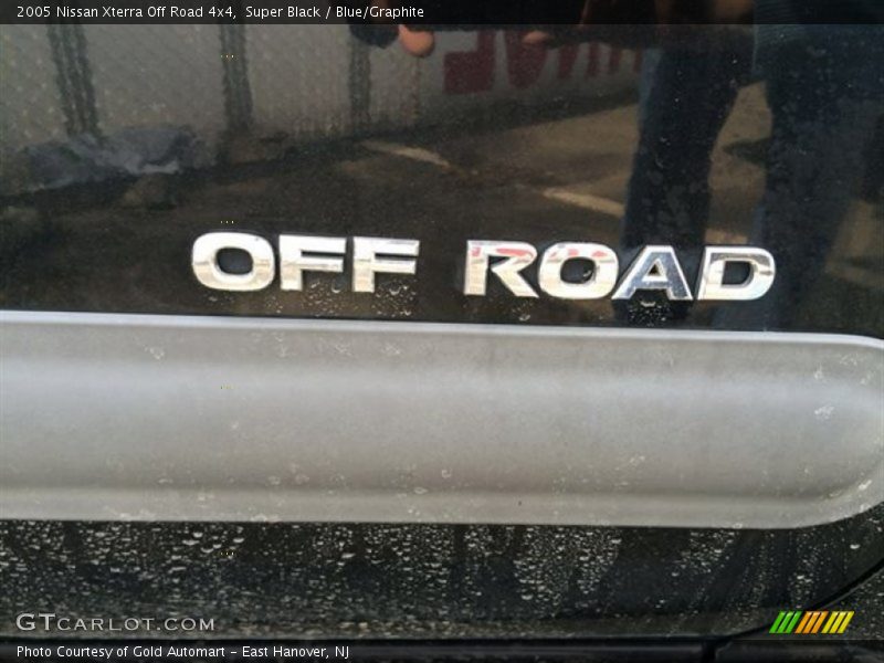 Super Black / Blue/Graphite 2005 Nissan Xterra Off Road 4x4