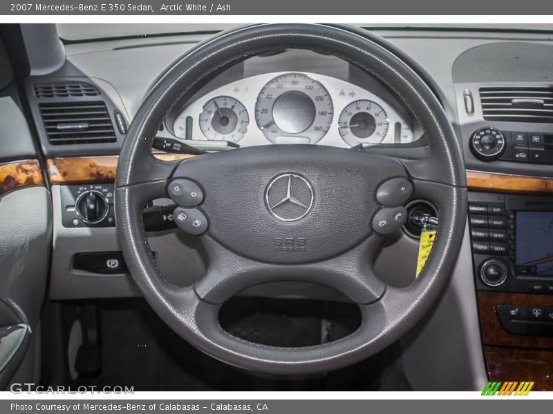 Arctic White / Ash 2007 Mercedes-Benz E 350 Sedan