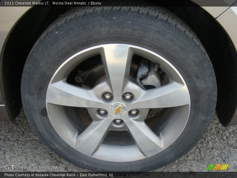 Mocha Steel Metallic / Ebony 2011 Chevrolet Malibu LT
