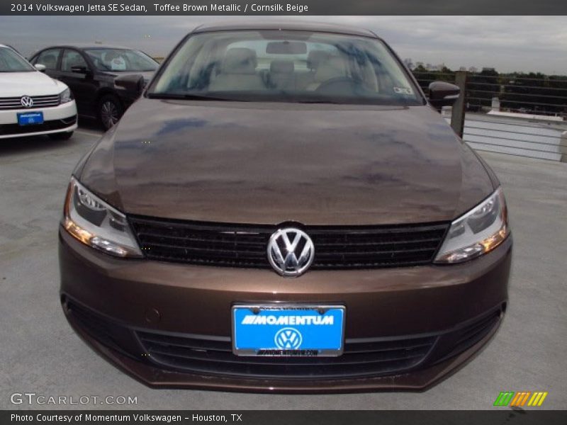 Toffee Brown Metallic / Cornsilk Beige 2014 Volkswagen Jetta SE Sedan