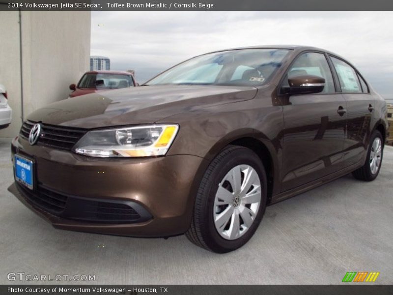 Toffee Brown Metallic / Cornsilk Beige 2014 Volkswagen Jetta SE Sedan