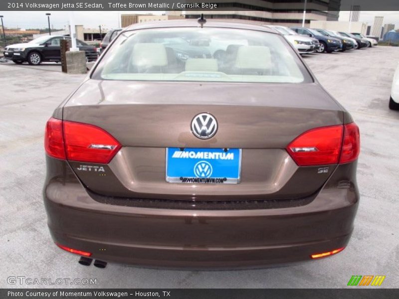 Toffee Brown Metallic / Cornsilk Beige 2014 Volkswagen Jetta SE Sedan