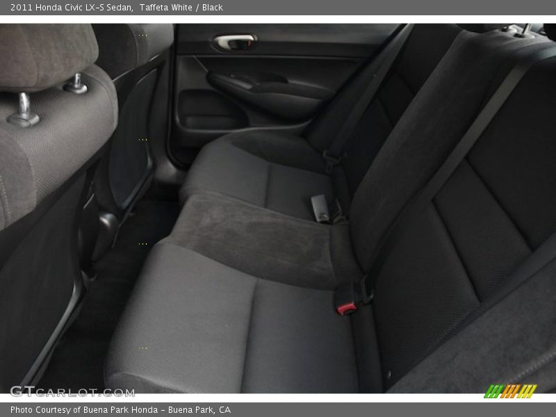 Taffeta White / Black 2011 Honda Civic LX-S Sedan
