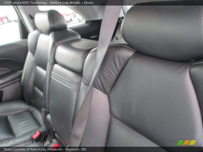 Nimbus Gray Metallic / Ebony 2007 Acura MDX Technology
