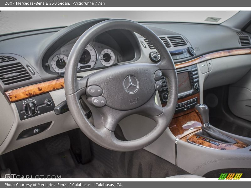 Arctic White / Ash 2007 Mercedes-Benz E 350 Sedan