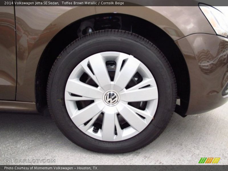 Toffee Brown Metallic / Cornsilk Beige 2014 Volkswagen Jetta SE Sedan
