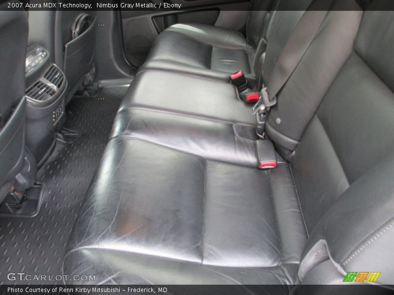 Nimbus Gray Metallic / Ebony 2007 Acura MDX Technology