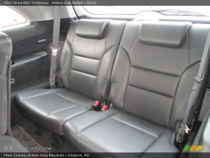 Nimbus Gray Metallic / Ebony 2007 Acura MDX Technology
