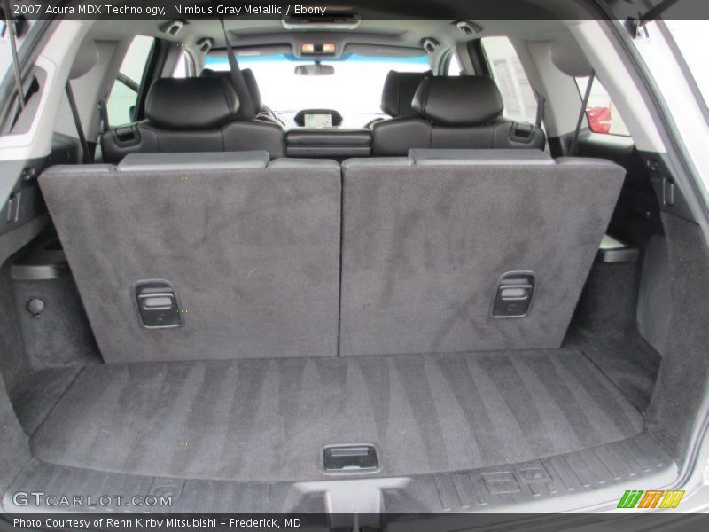 Nimbus Gray Metallic / Ebony 2007 Acura MDX Technology