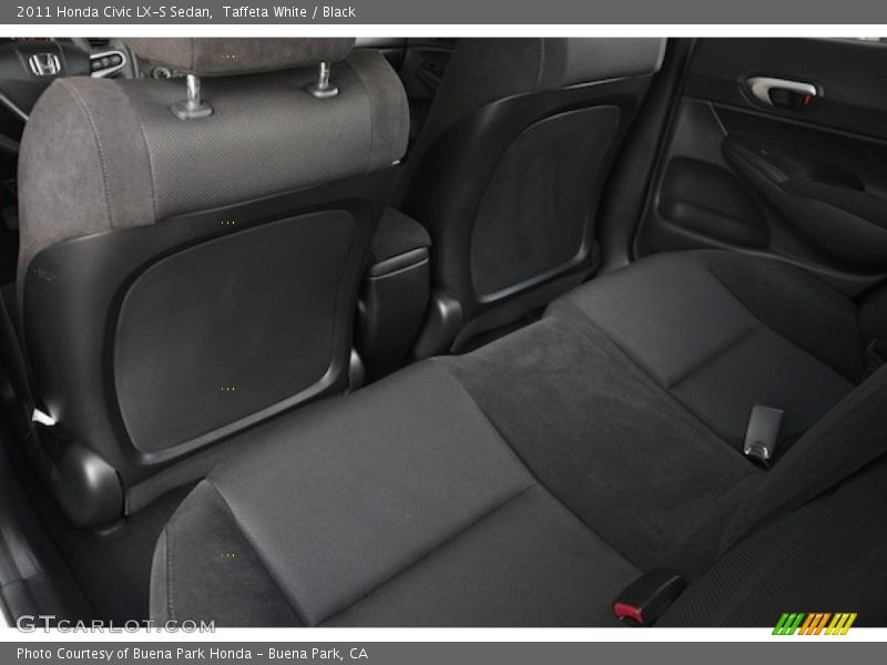 Taffeta White / Black 2011 Honda Civic LX-S Sedan