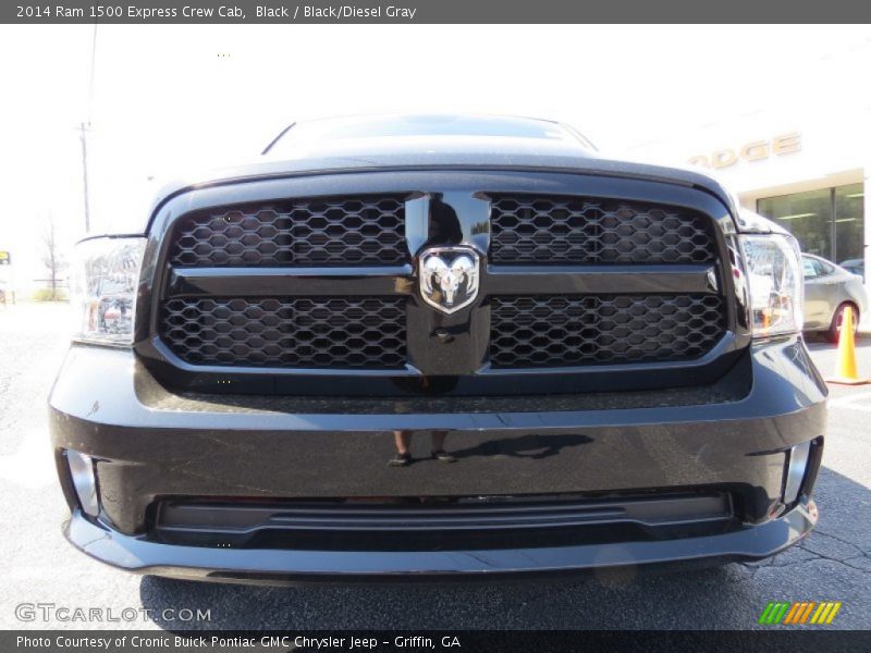 Black / Black/Diesel Gray 2014 Ram 1500 Express Crew Cab