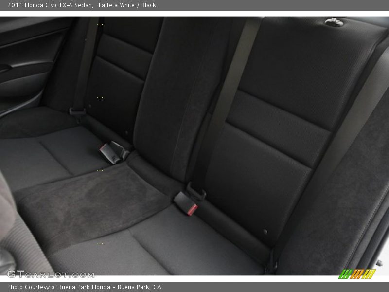 Taffeta White / Black 2011 Honda Civic LX-S Sedan