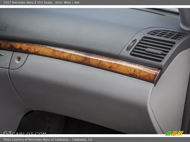 Arctic White / Ash 2007 Mercedes-Benz E 350 Sedan