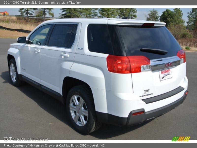 Summit White / Light Titanium 2014 GMC Terrain SLE