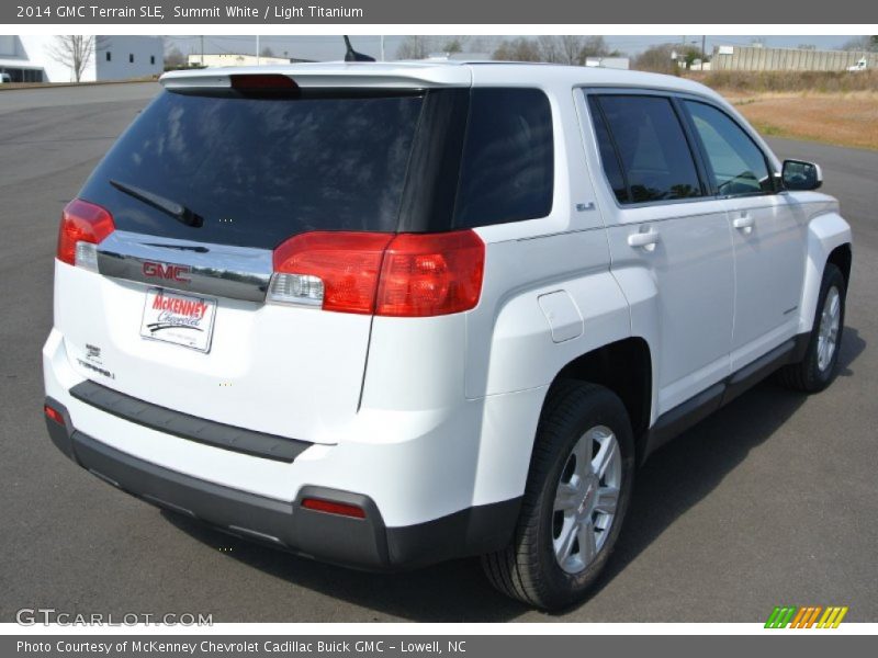 Summit White / Light Titanium 2014 GMC Terrain SLE