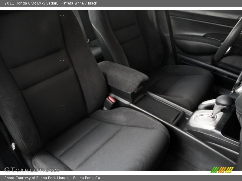 Taffeta White / Black 2011 Honda Civic LX-S Sedan