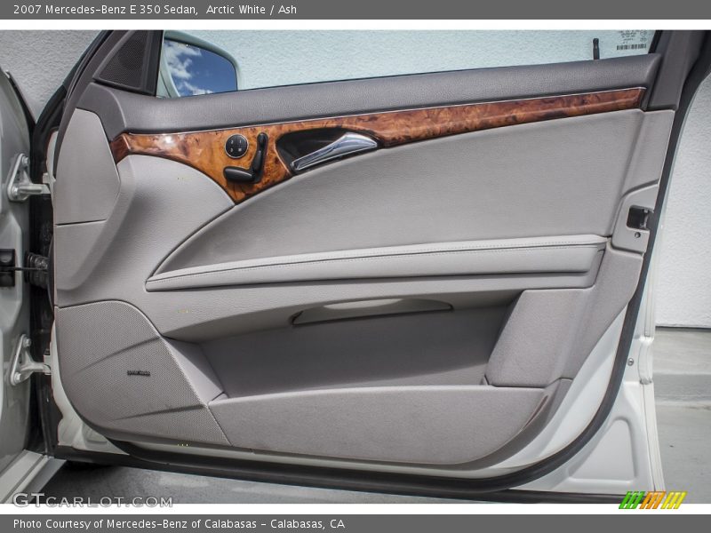 Arctic White / Ash 2007 Mercedes-Benz E 350 Sedan