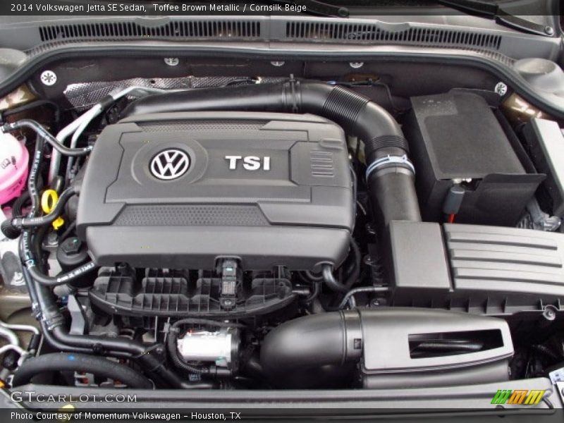 Toffee Brown Metallic / Cornsilk Beige 2014 Volkswagen Jetta SE Sedan