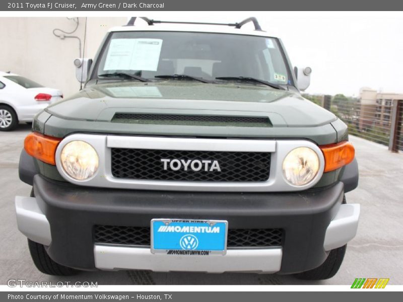 Army Green / Dark Charcoal 2011 Toyota FJ Cruiser