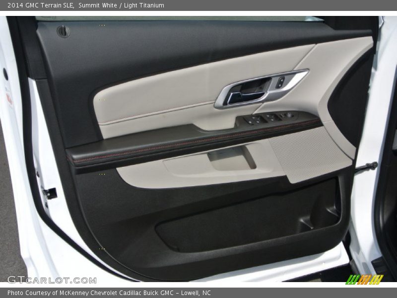 Summit White / Light Titanium 2014 GMC Terrain SLE