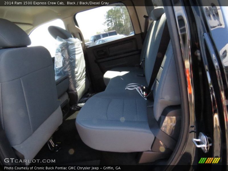 Black / Black/Diesel Gray 2014 Ram 1500 Express Crew Cab
