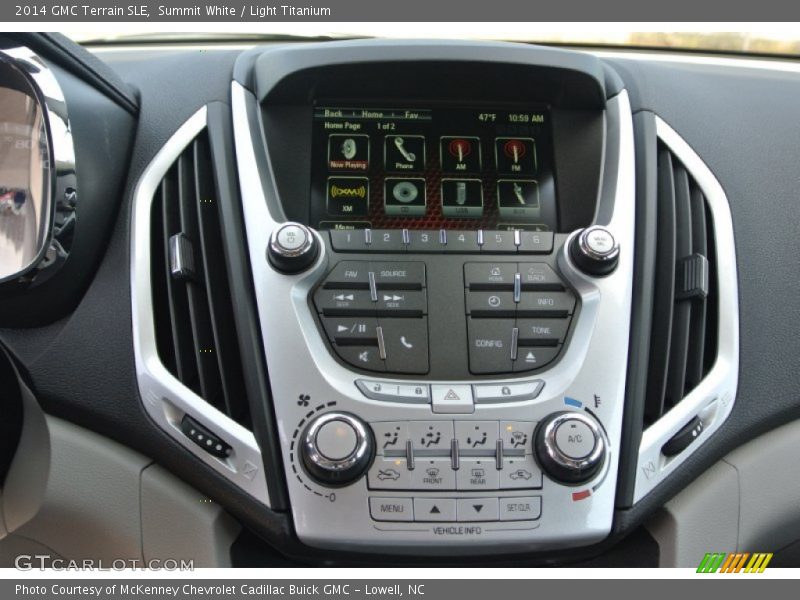 Summit White / Light Titanium 2014 GMC Terrain SLE