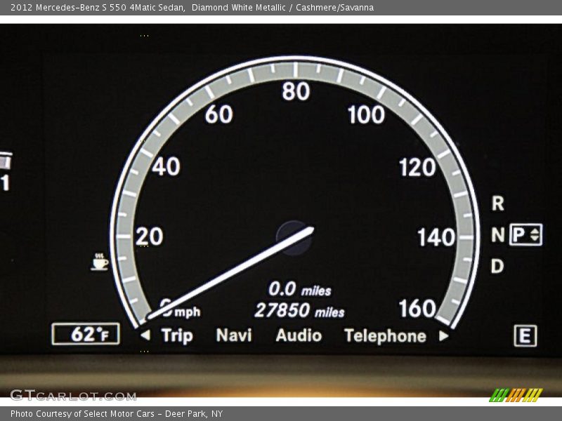 Diamond White Metallic / Cashmere/Savanna 2012 Mercedes-Benz S 550 4Matic Sedan