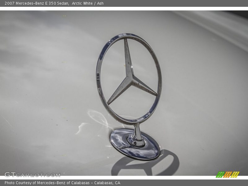 Arctic White / Ash 2007 Mercedes-Benz E 350 Sedan