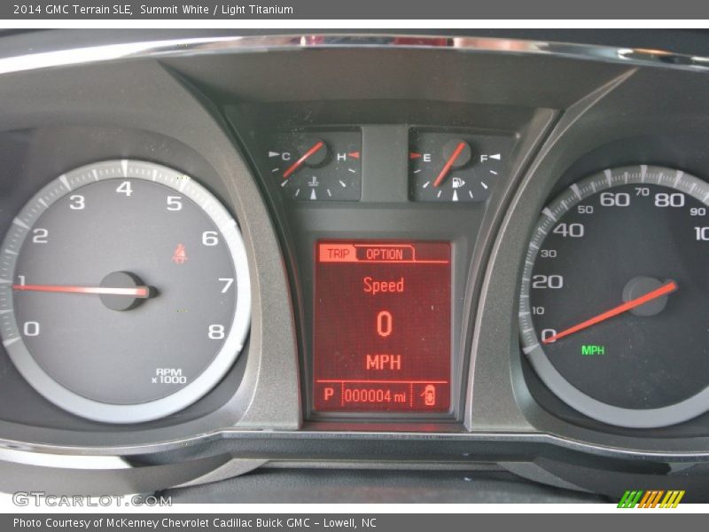 Summit White / Light Titanium 2014 GMC Terrain SLE