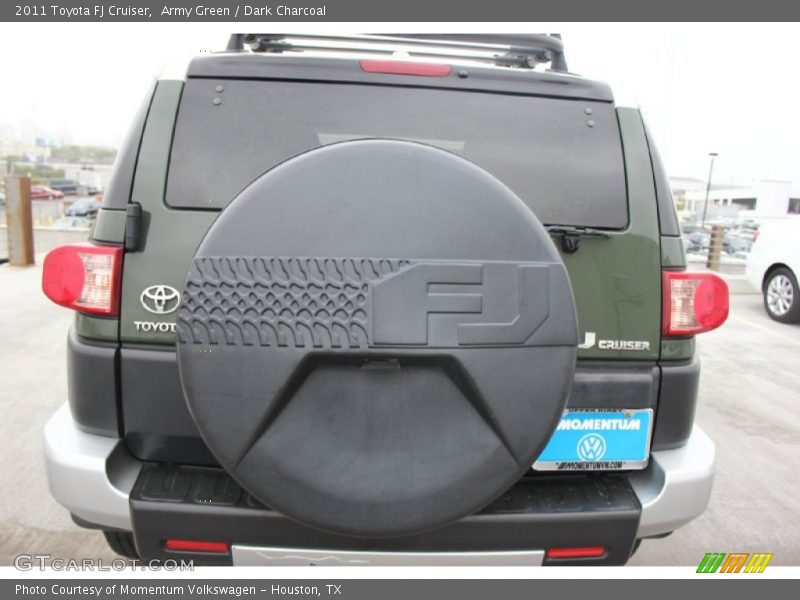 Army Green / Dark Charcoal 2011 Toyota FJ Cruiser