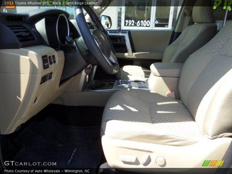 Black / Sand Beige Leather 2013 Toyota 4Runner SR5