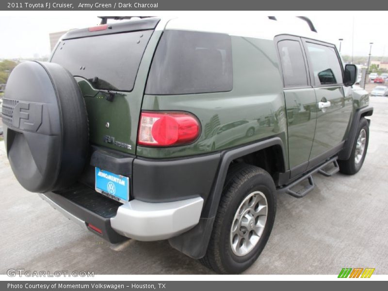 Army Green / Dark Charcoal 2011 Toyota FJ Cruiser