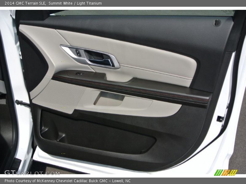 Summit White / Light Titanium 2014 GMC Terrain SLE