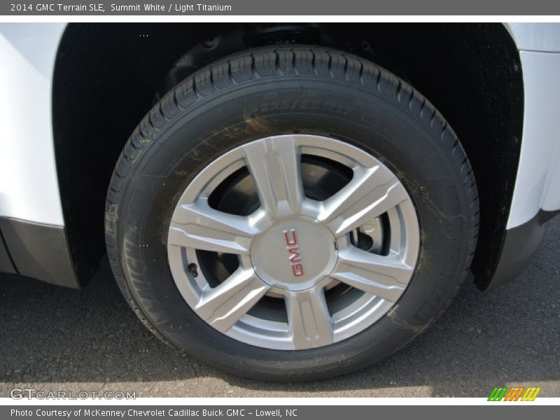 Summit White / Light Titanium 2014 GMC Terrain SLE