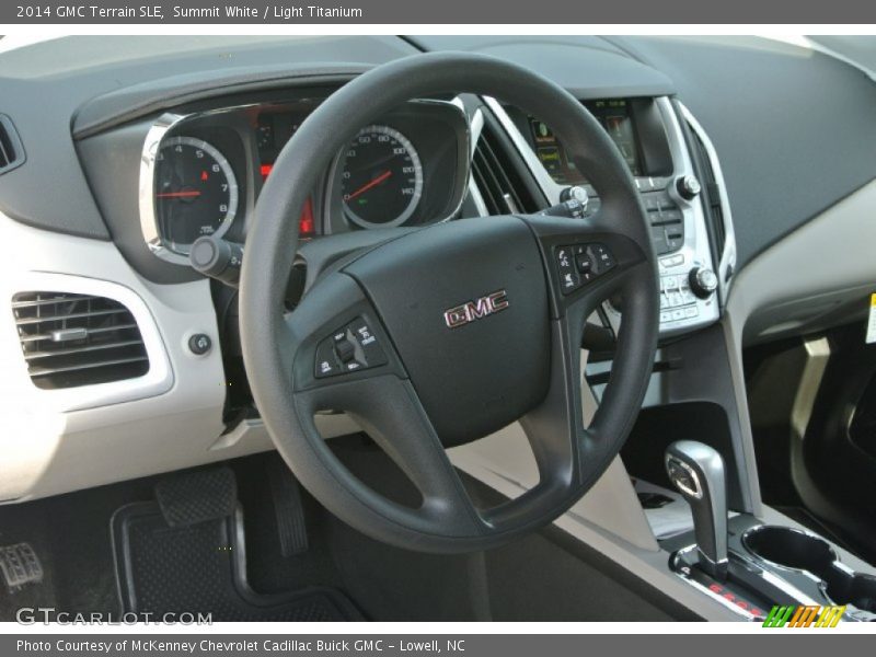 Summit White / Light Titanium 2014 GMC Terrain SLE