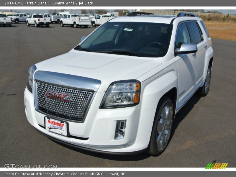 Summit White / Jet Black 2014 GMC Terrain Denali