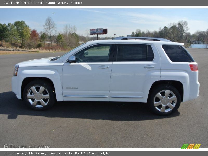 Summit White / Jet Black 2014 GMC Terrain Denali