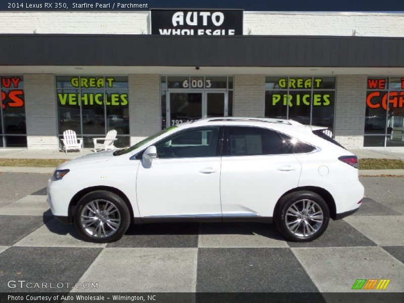 Starfire Pearl / Parchment 2014 Lexus RX 350