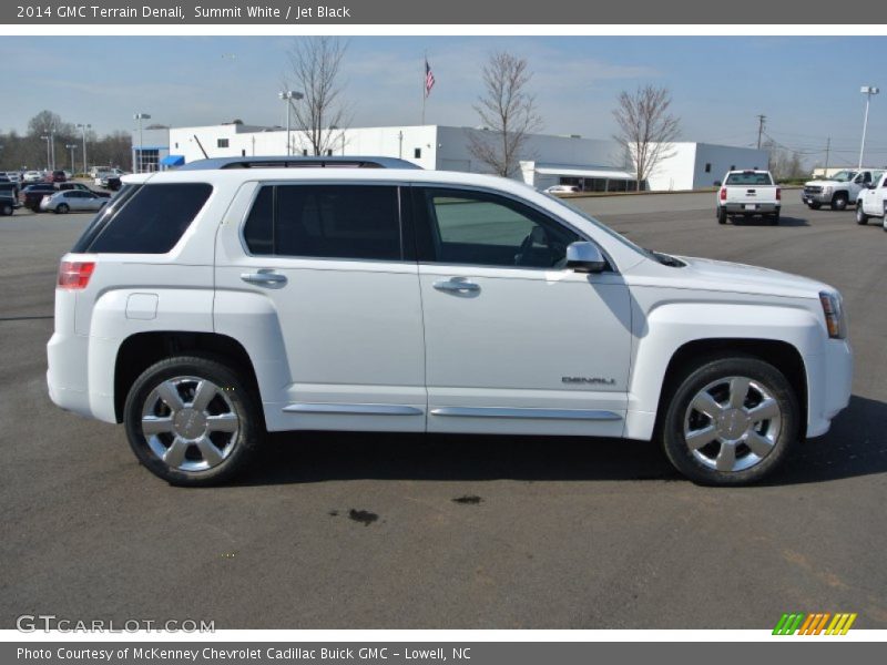 Summit White / Jet Black 2014 GMC Terrain Denali