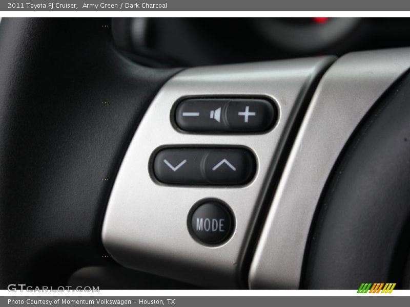 Army Green / Dark Charcoal 2011 Toyota FJ Cruiser