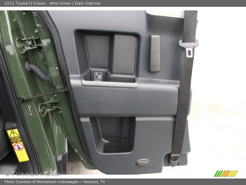 Army Green / Dark Charcoal 2011 Toyota FJ Cruiser