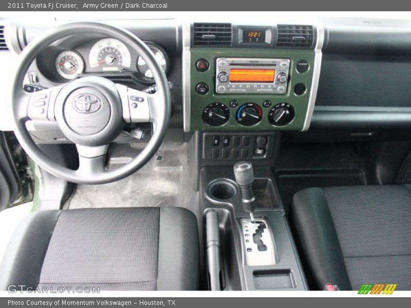 Army Green / Dark Charcoal 2011 Toyota FJ Cruiser