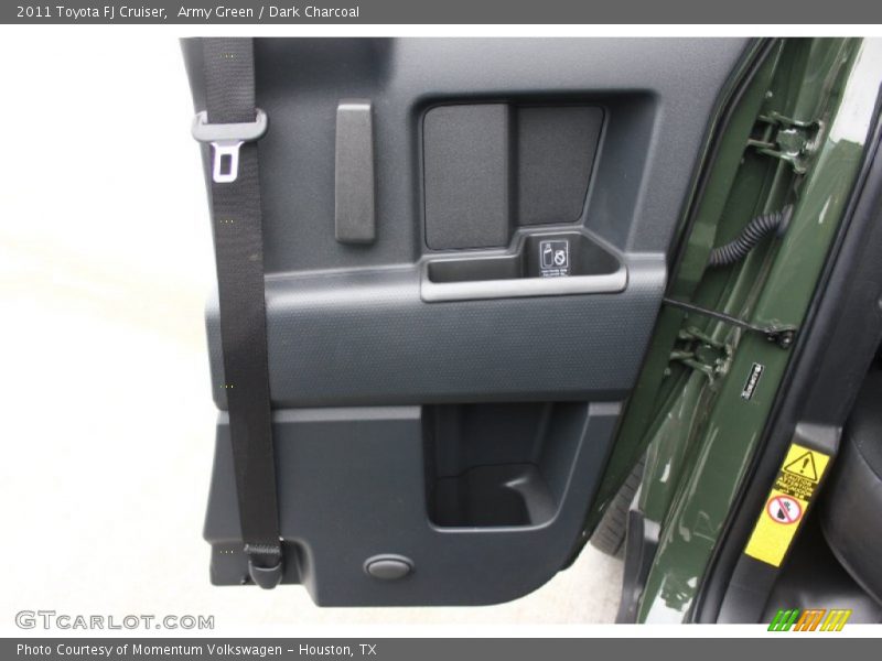 Army Green / Dark Charcoal 2011 Toyota FJ Cruiser