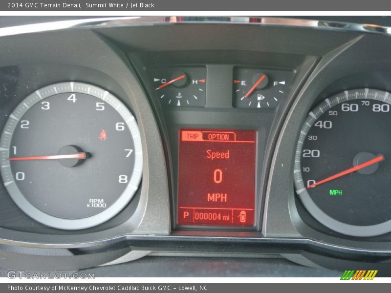 Summit White / Jet Black 2014 GMC Terrain Denali
