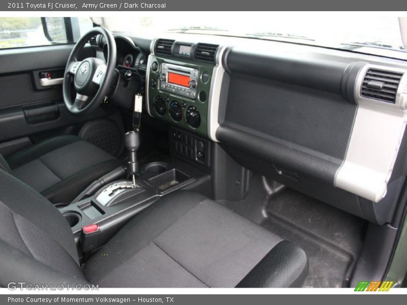 Army Green / Dark Charcoal 2011 Toyota FJ Cruiser