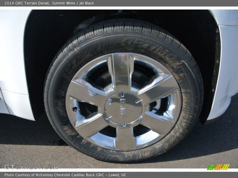 Summit White / Jet Black 2014 GMC Terrain Denali