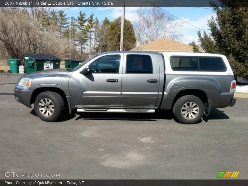 Granite Gray / Slate 2007 Mitsubishi Raider LS Double Cab
