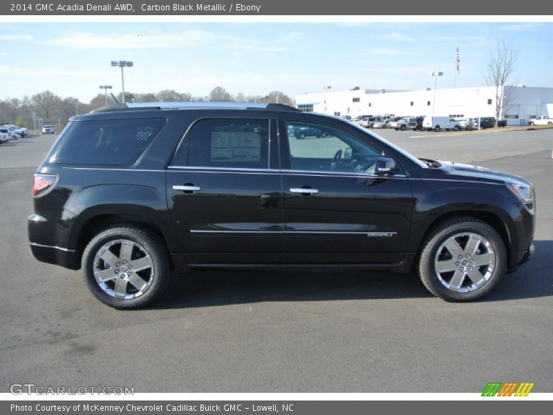 Carbon Black Metallic / Ebony 2014 GMC Acadia Denali AWD