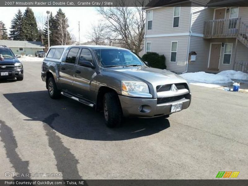 Granite Gray / Slate 2007 Mitsubishi Raider LS Double Cab